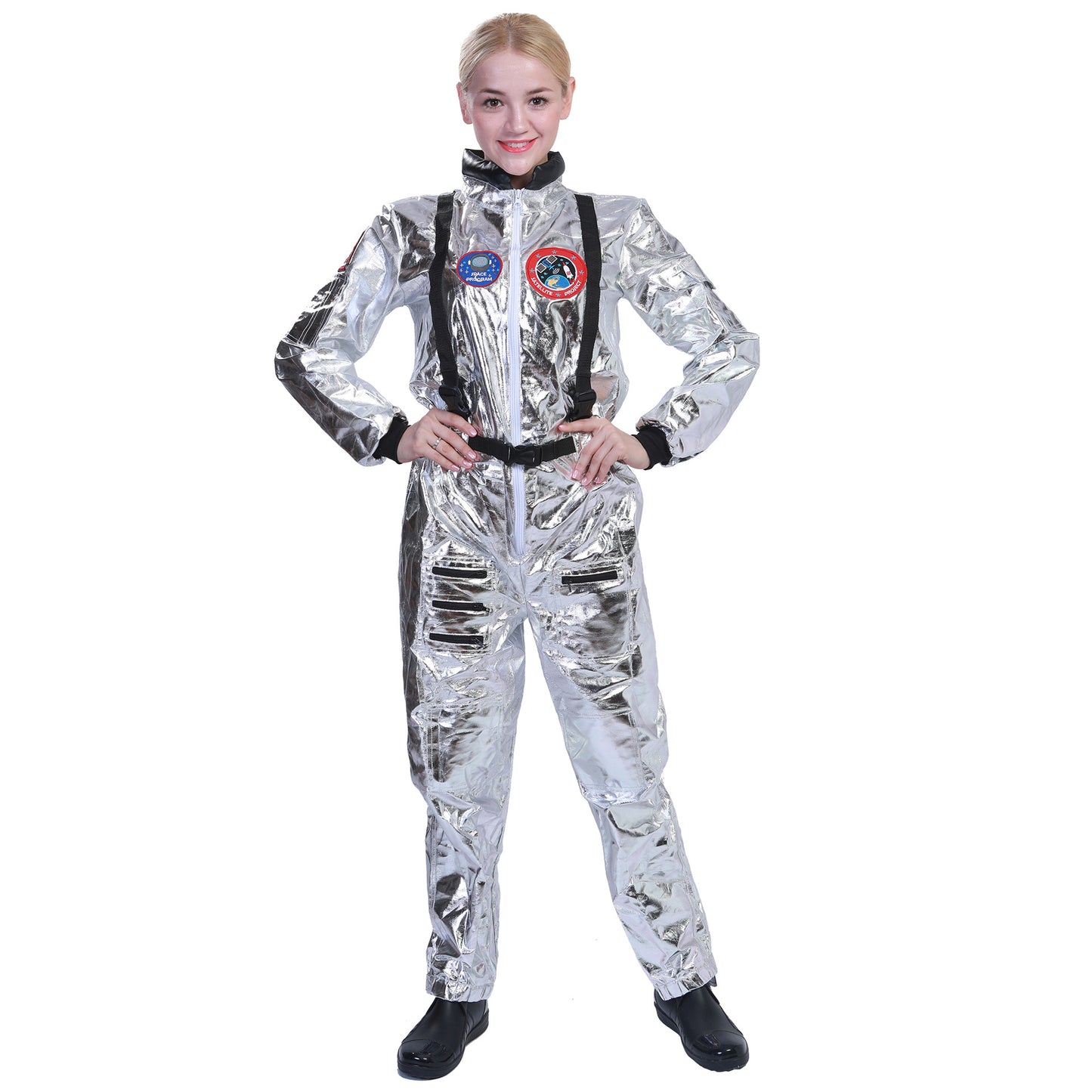 Wandering Earth Spacesuit Collective Party Annual Meeting Tail Teeth Astronaut Costume Halloween Costume Cloth