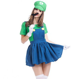 Womens Halloween Mario Kart Costume Adult