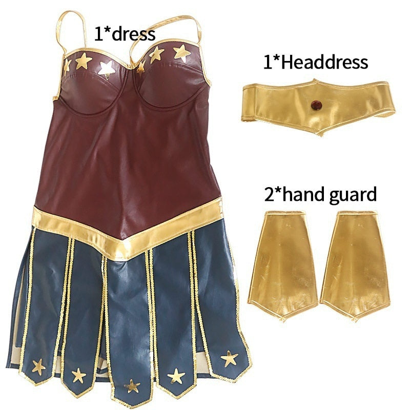 Wonder Woman Cosplay Halloween Costume