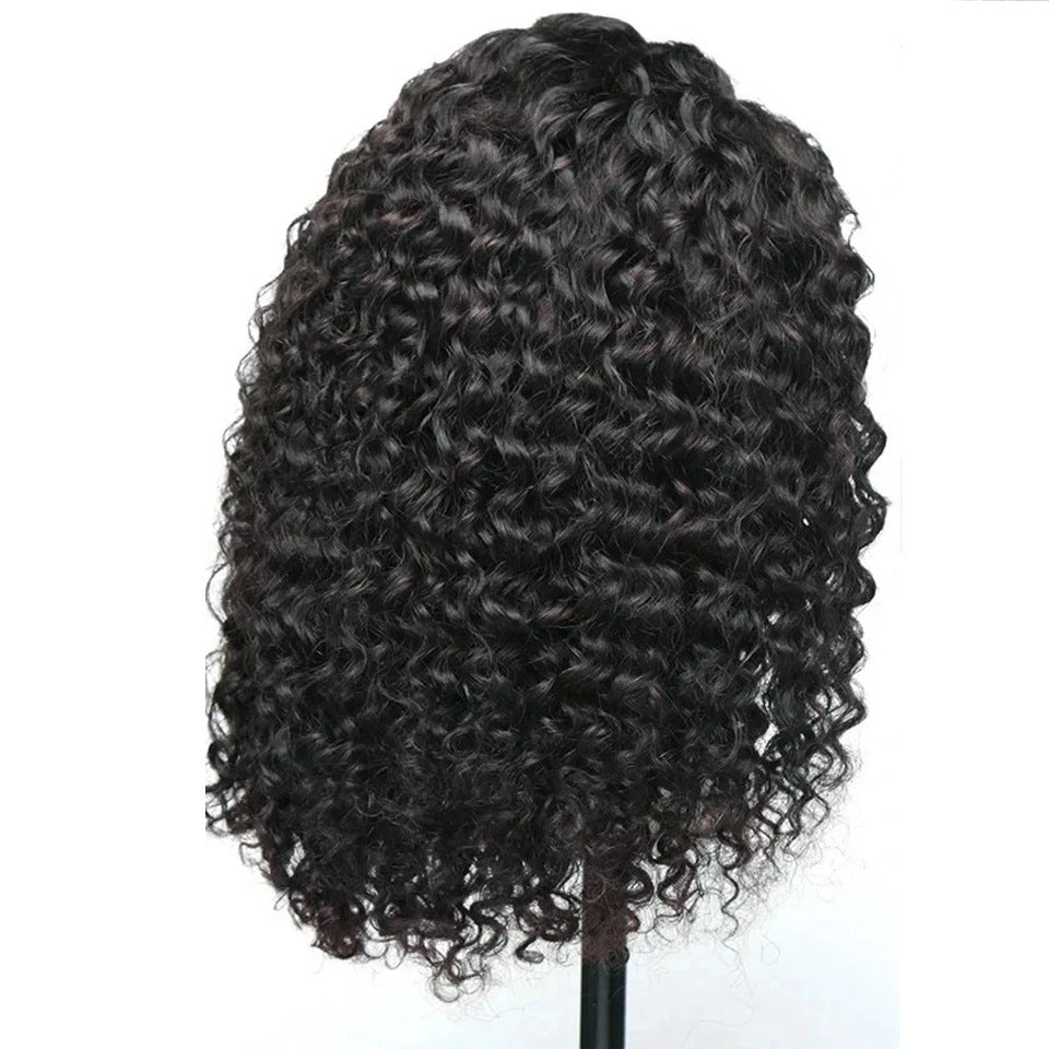13x4 Lace Front Wig Deep Curled Human Hair