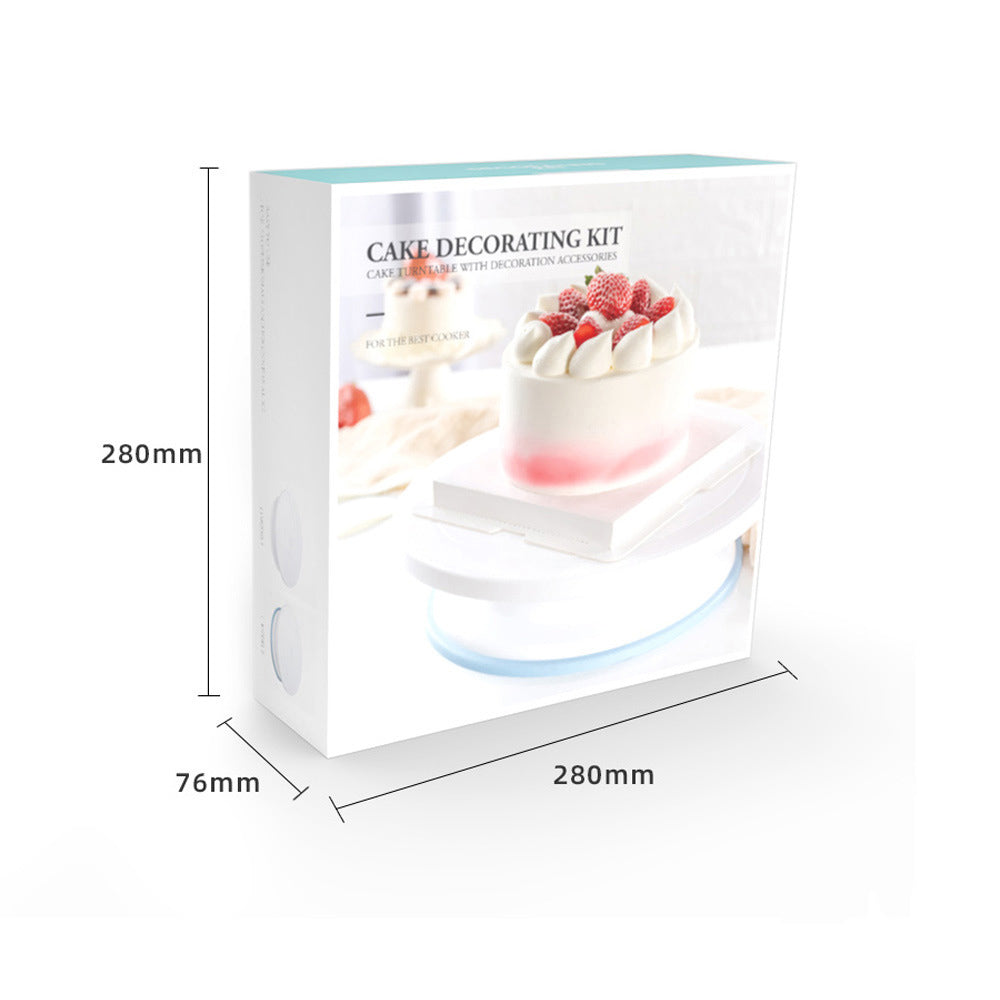 Cake Baking Set Cake Decorating Baking Tool Set 126 Piece Cake Turntable Set Cake Tools
