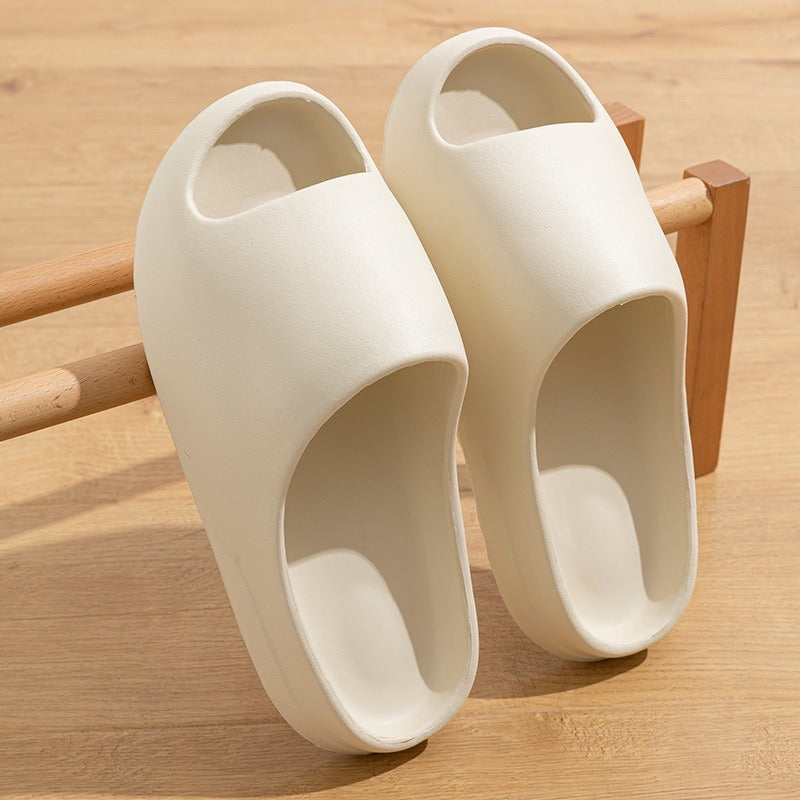 Slippers Men's Internet celebrity coconut slippers summer outer wear thick-soled beach slippers