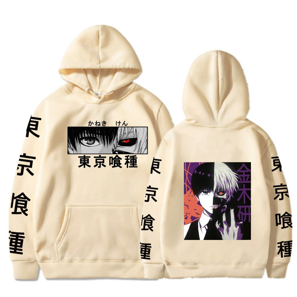 Tokyo Ghoul Halloween cartoon anime loose hooded hoodie hat