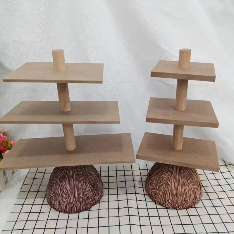 Halloween Broom Table Tree Root Ornaments Creative Commemorative Home Decoration Ornaments