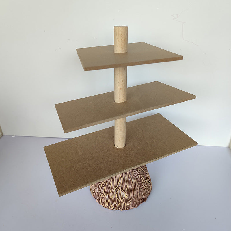 Halloween Broom Table Tree Root Ornaments Creative Commemorative Home Decoration Ornaments