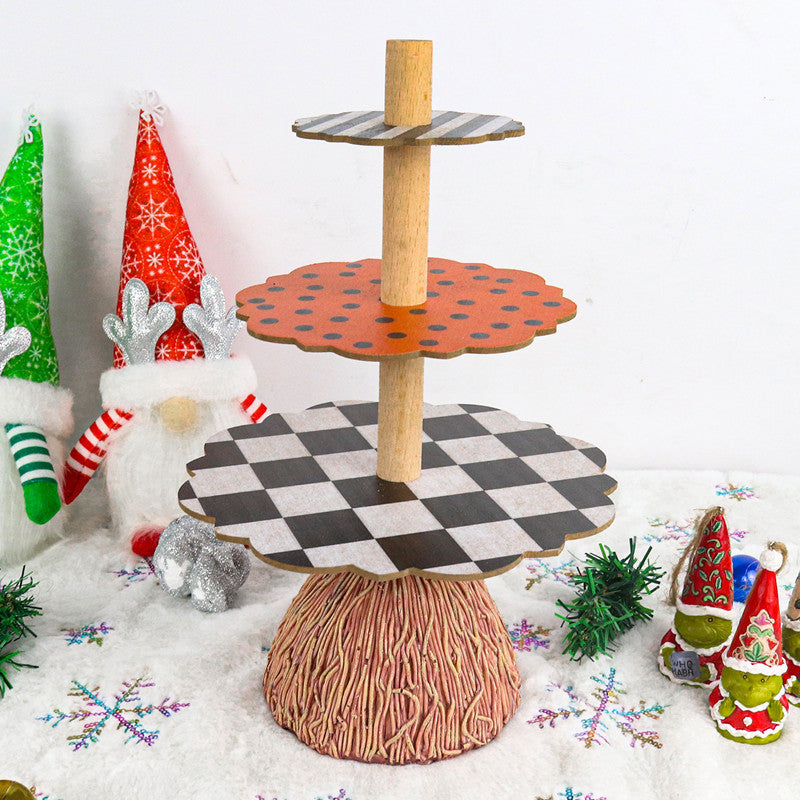 Halloween Broom Table Tree Root Ornaments Creative Commemorative Home Decoration Ornaments