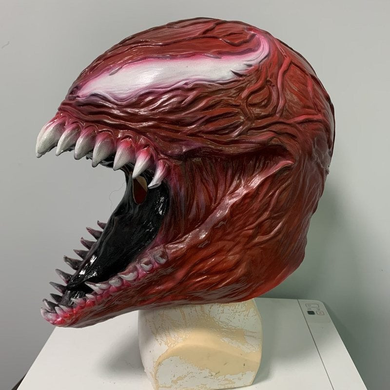 Latex Venom 2 Mask Cosplay Avengers 4 Hero Headset Halloween Horror Hero Villain Venom Headset