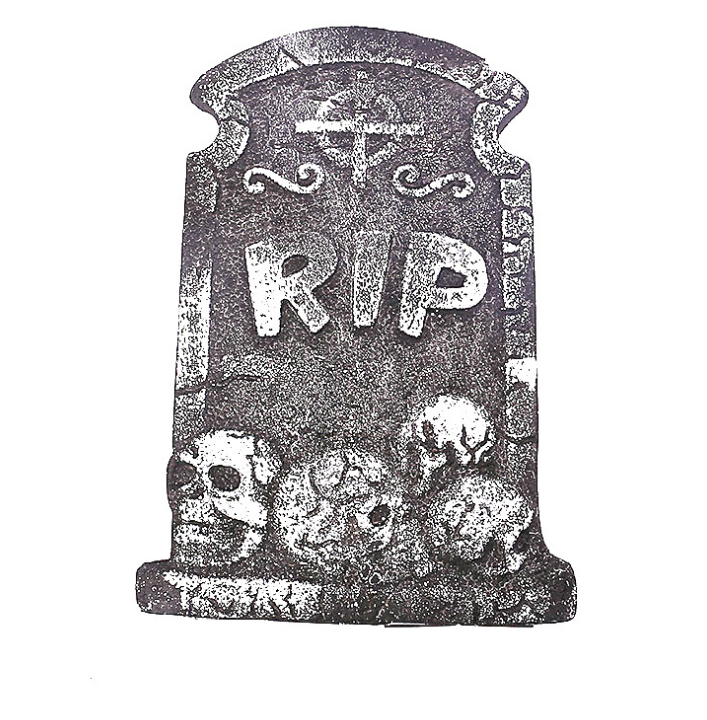 Halloween foam tombstone decoration haunted house RIP Stone  Grisly Props Party Decor Skeleton Tombstone Yard Decoration