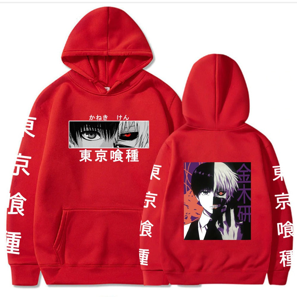 Tokyo Ghoul Halloween cartoon anime loose hooded hoodie hat