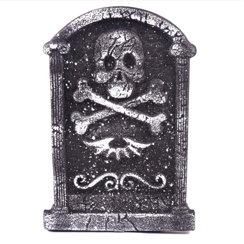 Halloween foam tombstone decoration haunted house RIP Stone  Grisly Props Party Decor Skeleton Tombstone Yard Decoration