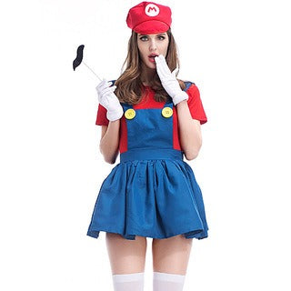 Womens Halloween Mario Kart Costume Adult
