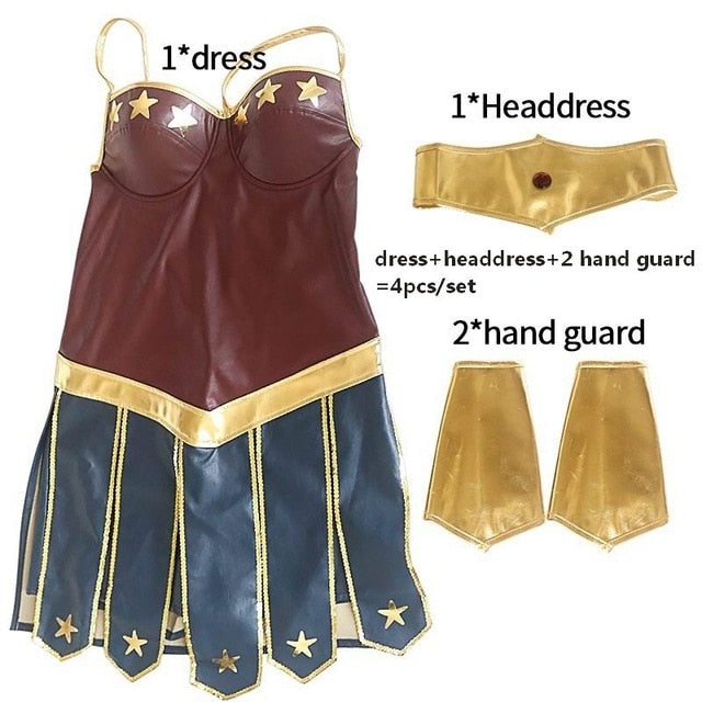 Wonder Woman Cosplay Halloween Costume